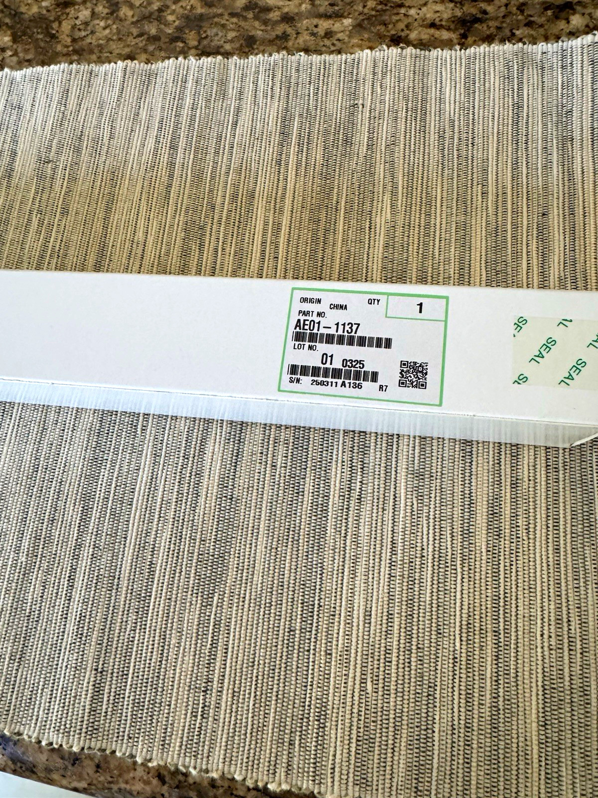 Genuine/Original AE01-1137 (A411137) Ricoh hot roller for mp6000,7000,6002,7503