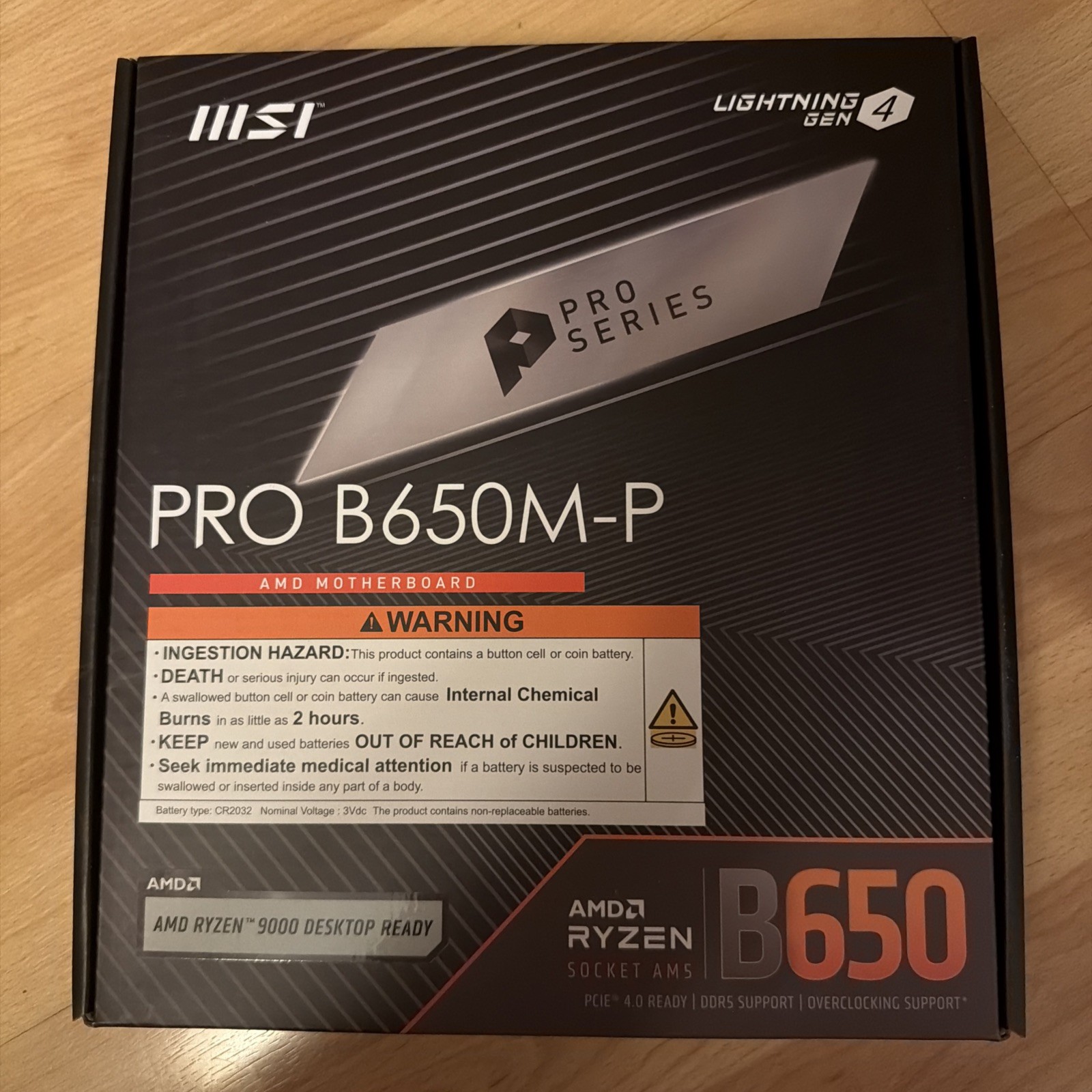 MSI PRO B650M-P Motherboard AMD B650 Socket AM5