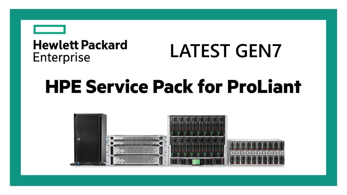 HPE Service Pack ProLiant SPP HP Latest Version Gen7 7.1 Servers  - Instant Link