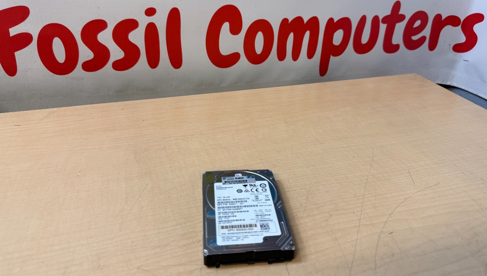 Hewlett Packard HPE HP Enterprise 1TB MM1000JFJTH 7.2K 12G SFF SAS Server