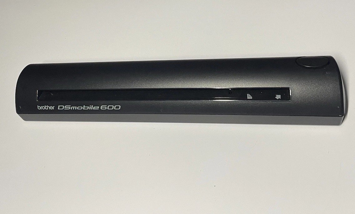 Brother Genuine DSmobile 600 Pass Through Compact Scanner DS600 With USB Cord