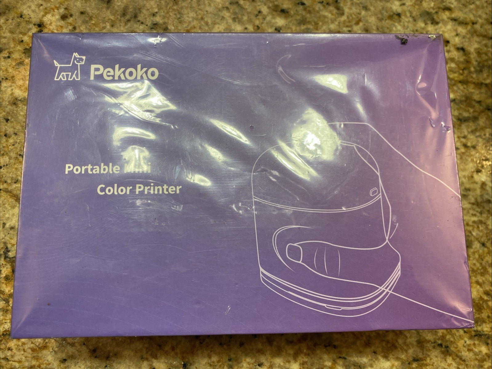 PEKOKO K1 Portable Mini Color Printer Handheld Wireless Bluetooth