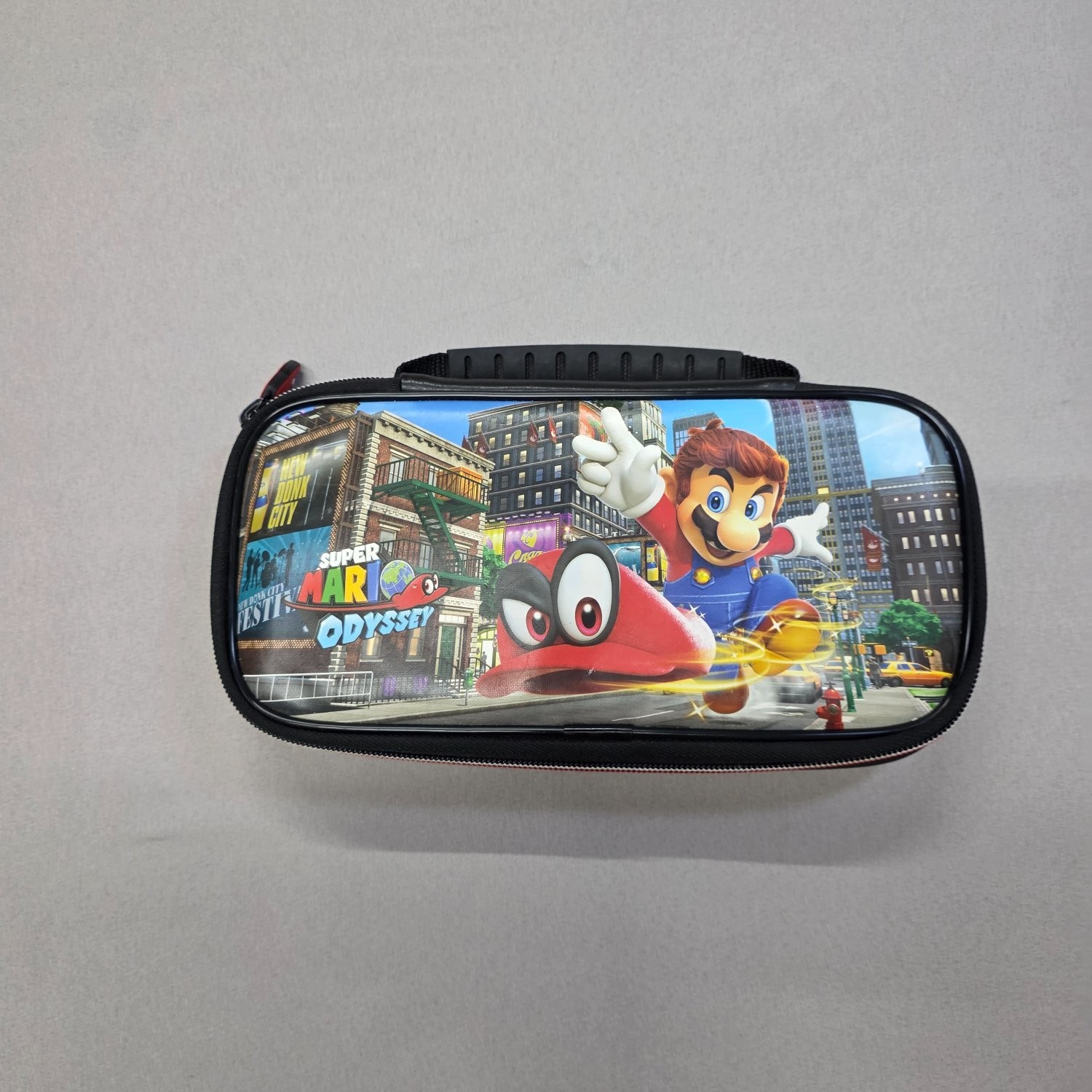 Nintendo Switch Super Mario Odyssey Carrying Case Hard Shell Cappy