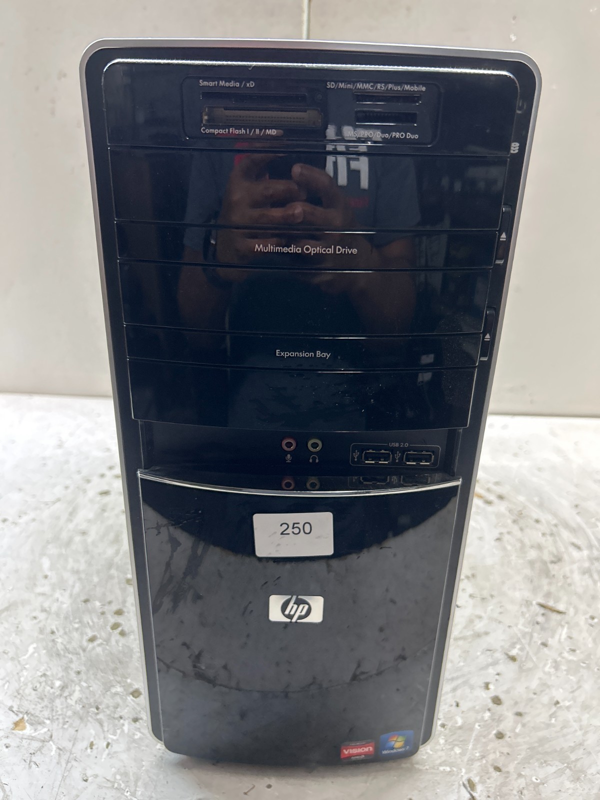 HP Pavilion p6510y AMD Athlon II X4 630 2.80GHz 4GB NO HDD