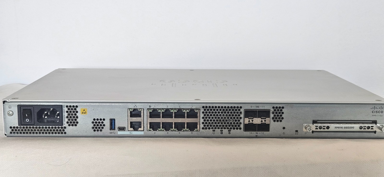 Cisco Firepower 1000 Series FPR 1140 ASA k9 Firewall Security Appliance 