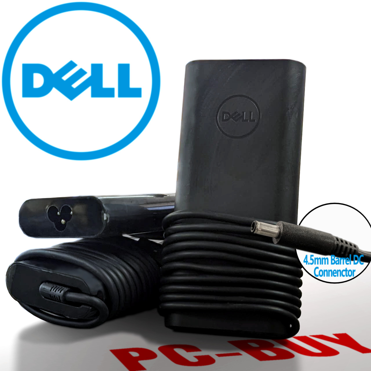 Original Dell 130W 19.5V SMALL TIP (4.5mm) AC Adapter Charger XPS Precision etc