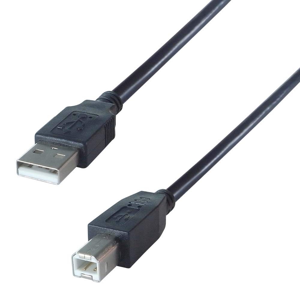 Connekt Gear 3m USB 2 Connector Cable A Male to B Male - High Speed - PACK OF 2,