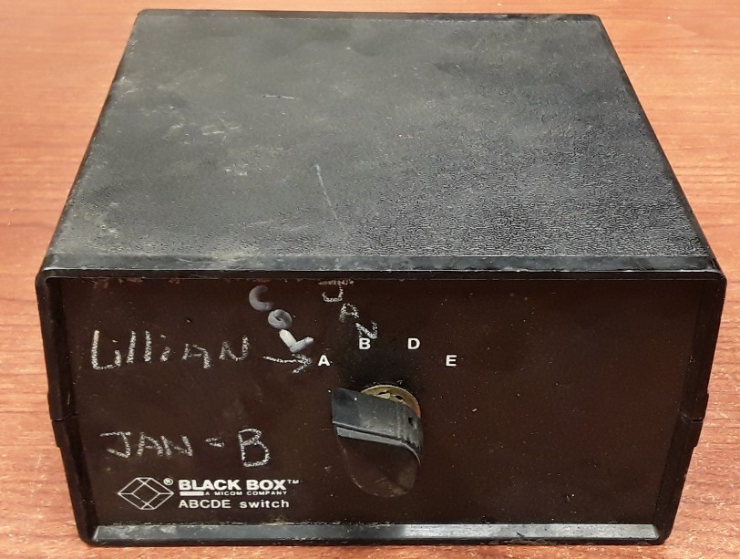 Black Box SW050L-FFFFF ABCDE Switch, 508103598 