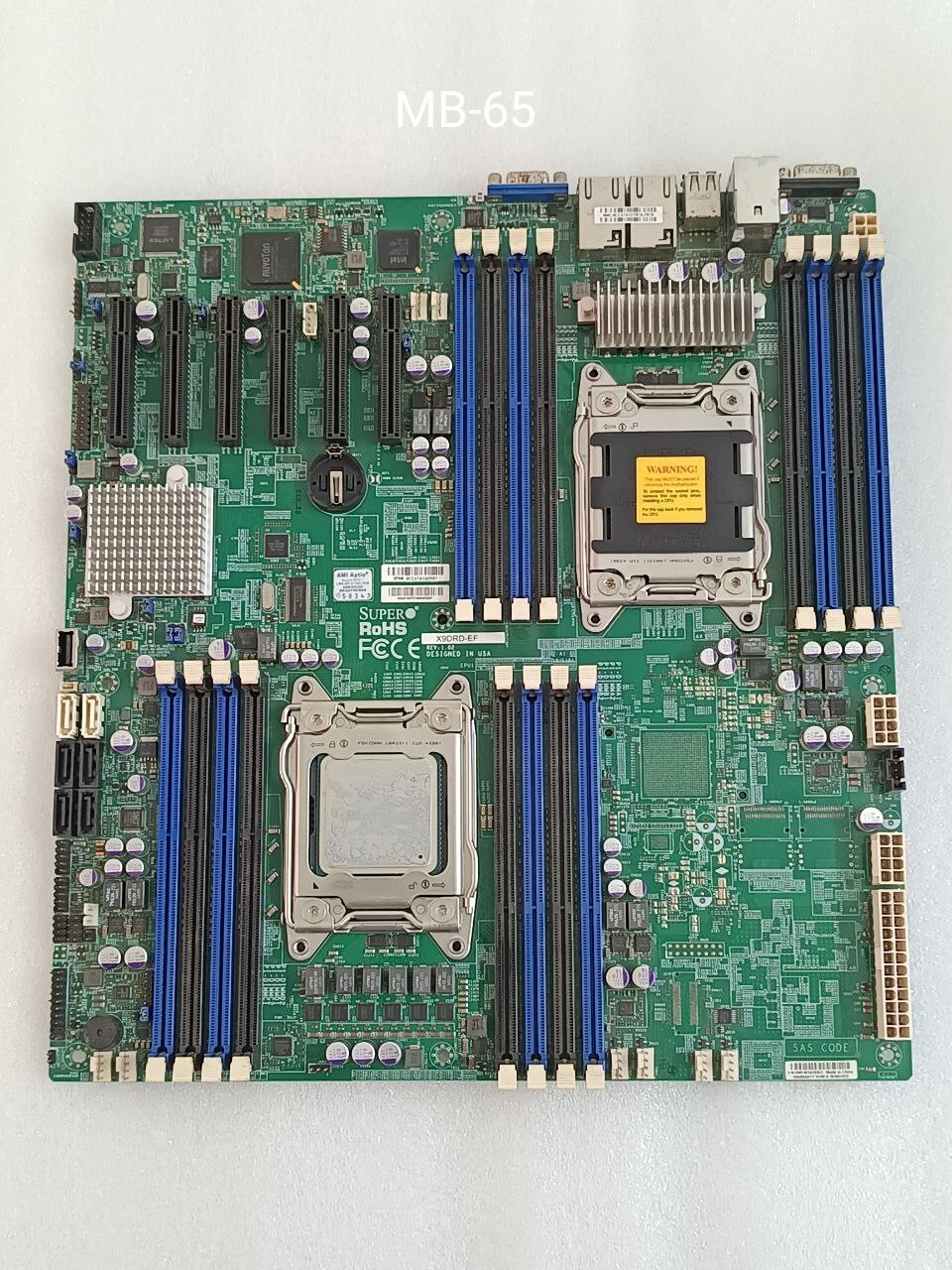 Supermicro X9DRD-EF LGA2011 E-ATX Server Motherboard