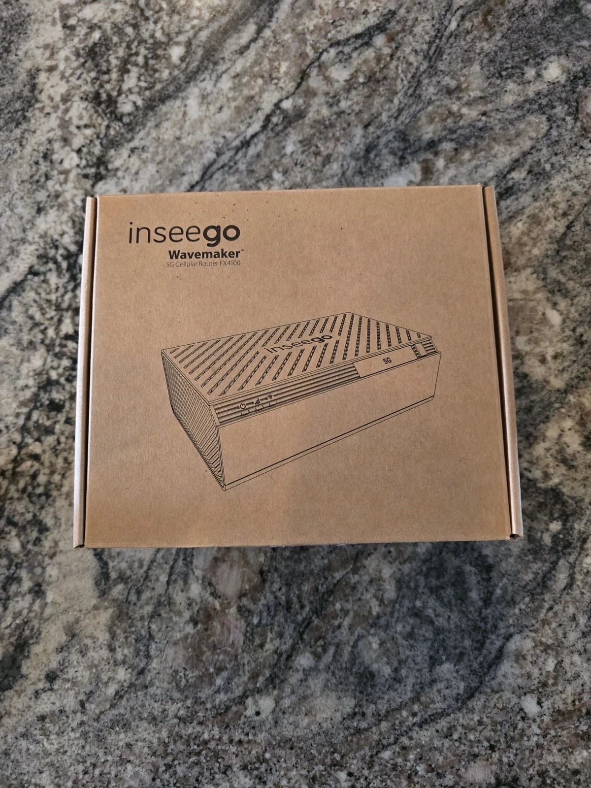 Inseego Wavemaker Cellular Router FX4100- *NEW SEALED* wifi 7—4G LTE—5G—1 GbE
