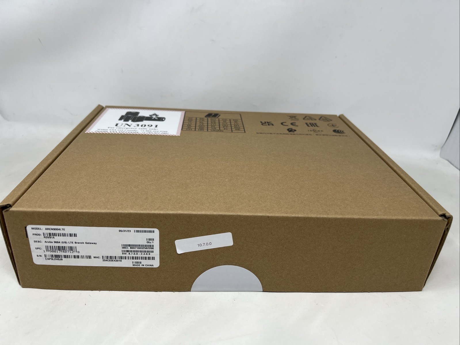 HPE Aruba 9004-LTE Branch Gateway Cellular Modem/Wireless Router R3V91A NEW OB