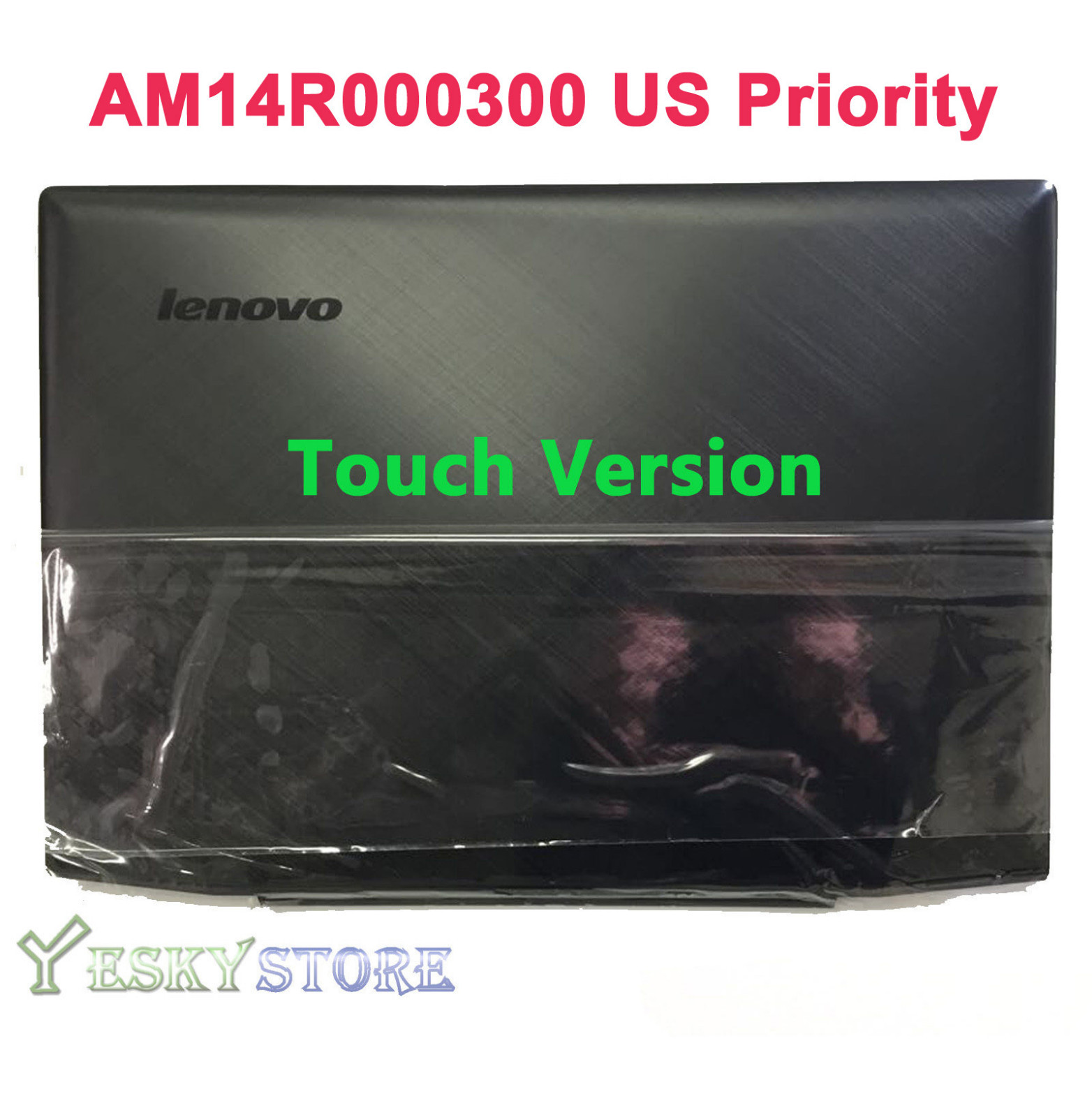 New/Orig Lenovo Y50-70 15.6 Top Lcd Rear Back Cover Touch AM14R000300 5CB0F78846