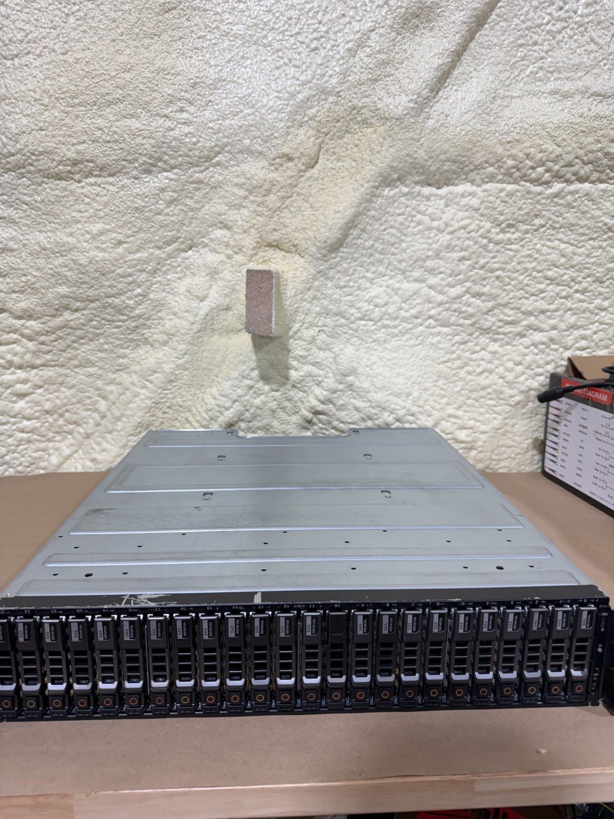 Dell PowerVault MD3620i 10G iSCSI Storage Array w/ 24x 600GB 10k 14.4TB