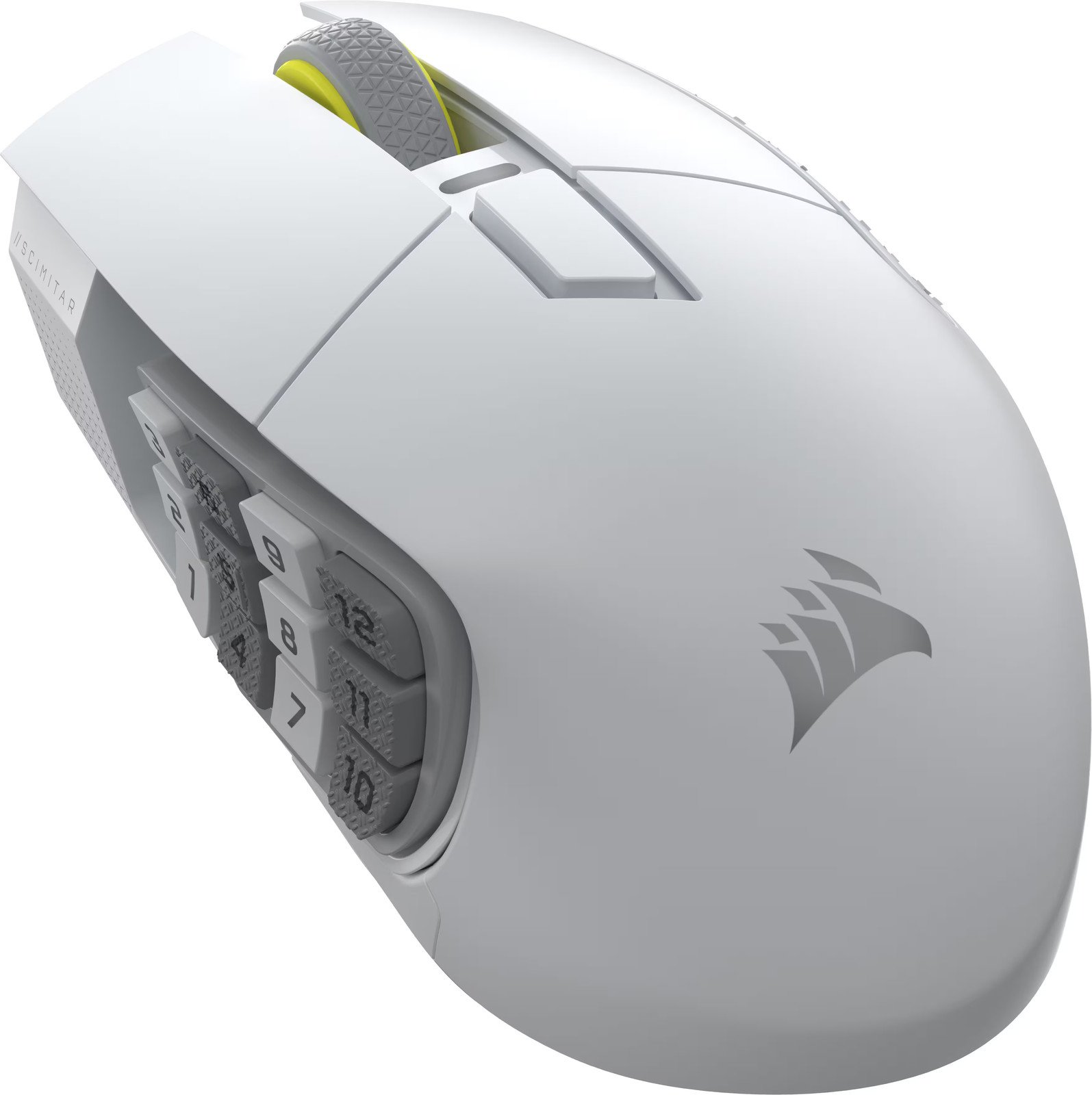 CORSAIR - Scimitar Elite Wireless SE MOBA/MMO Optical Gaming Mouse with 16 Pr...