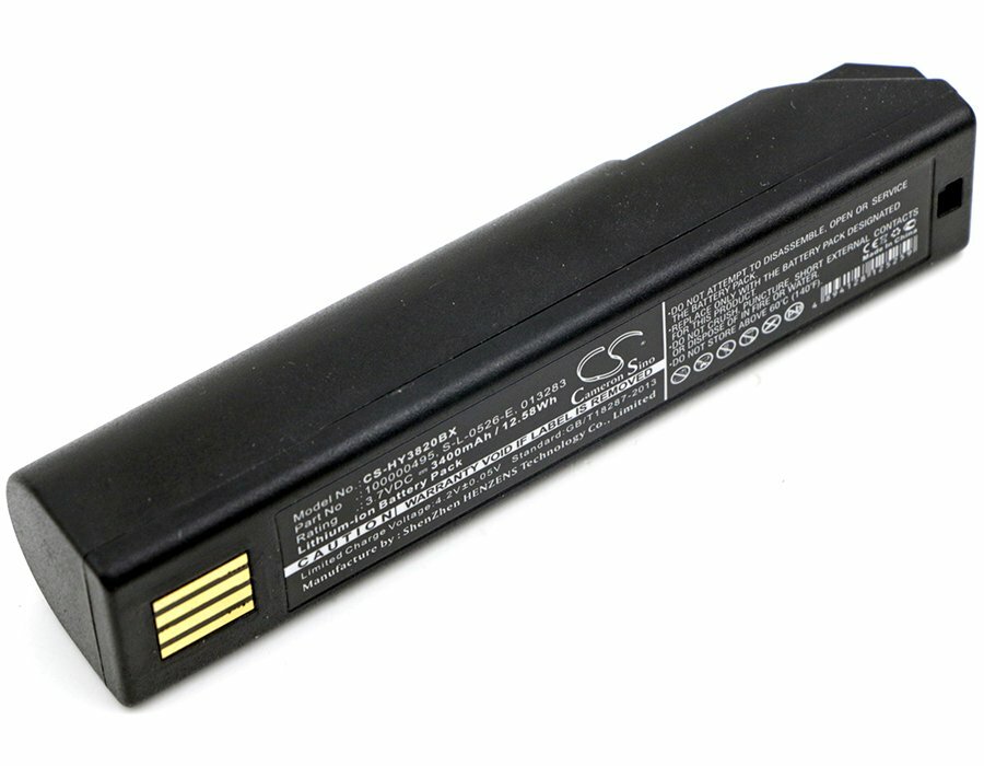 3400mAh Battery For Honeywell Xenon 1202g,1902,3820,4620,5620,6320/BAT-SCN01