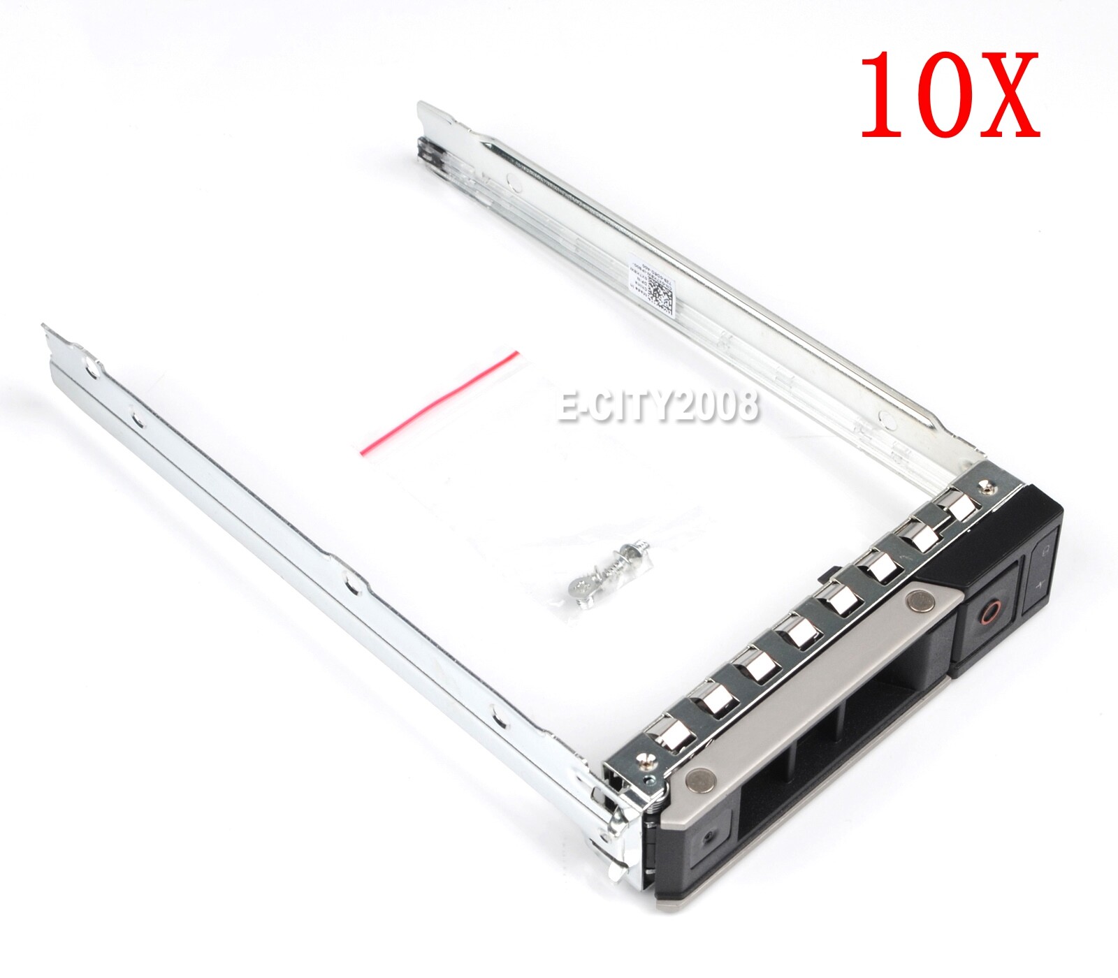10Pcs 3.5" SATA HDD Caddy Tray X7K8W 0X7K8W For Dell Gen14 R640 R6415 R740 R940