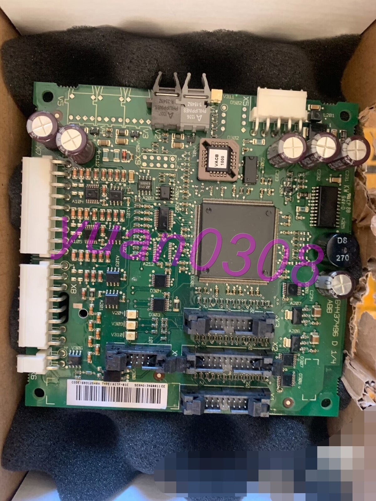 1PSC New ABB AITF-01C Control board Via DHL or FedEX