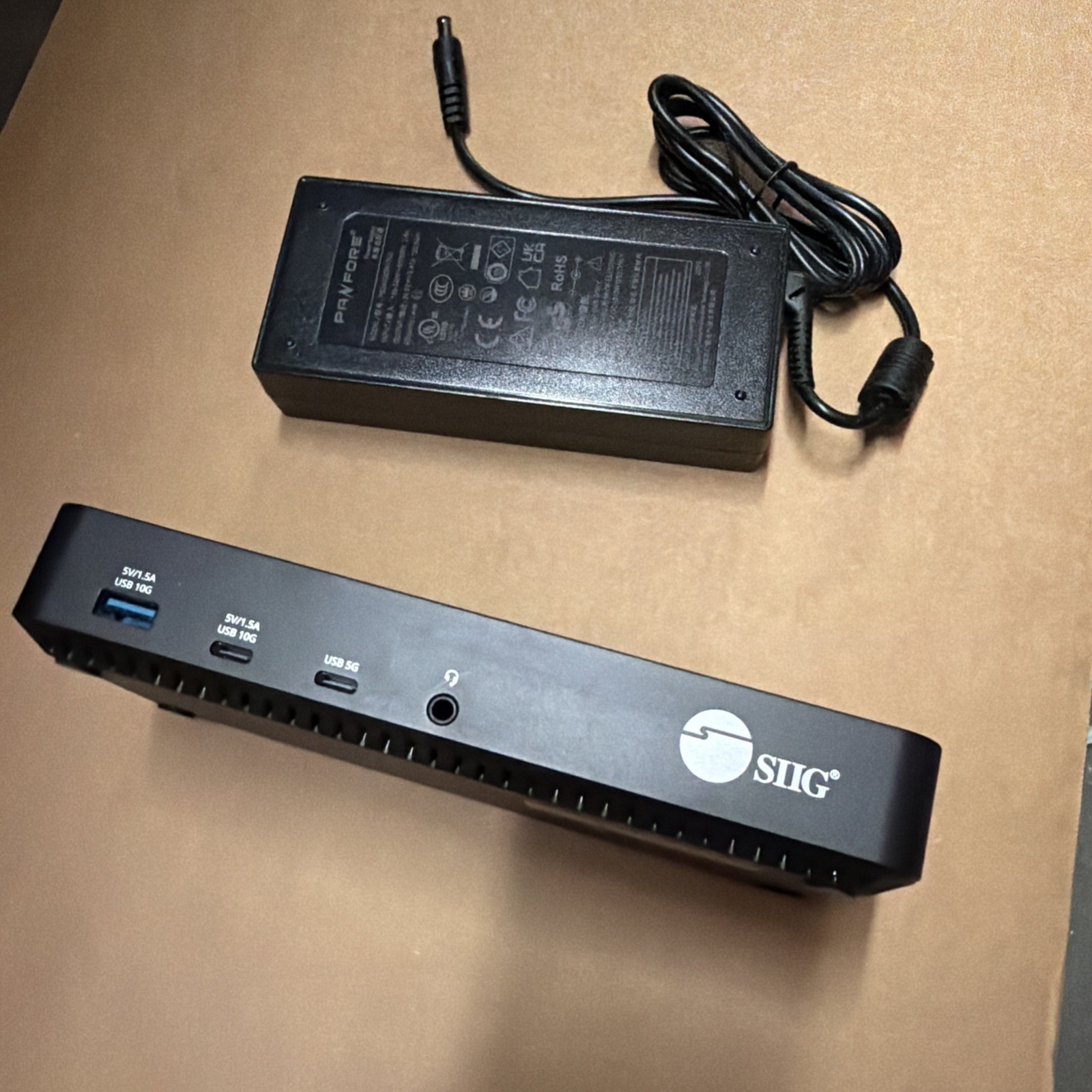 SIIG Triple Hybrid Video Docking Station for Windows & Mac (JU-DK0P11-S1)