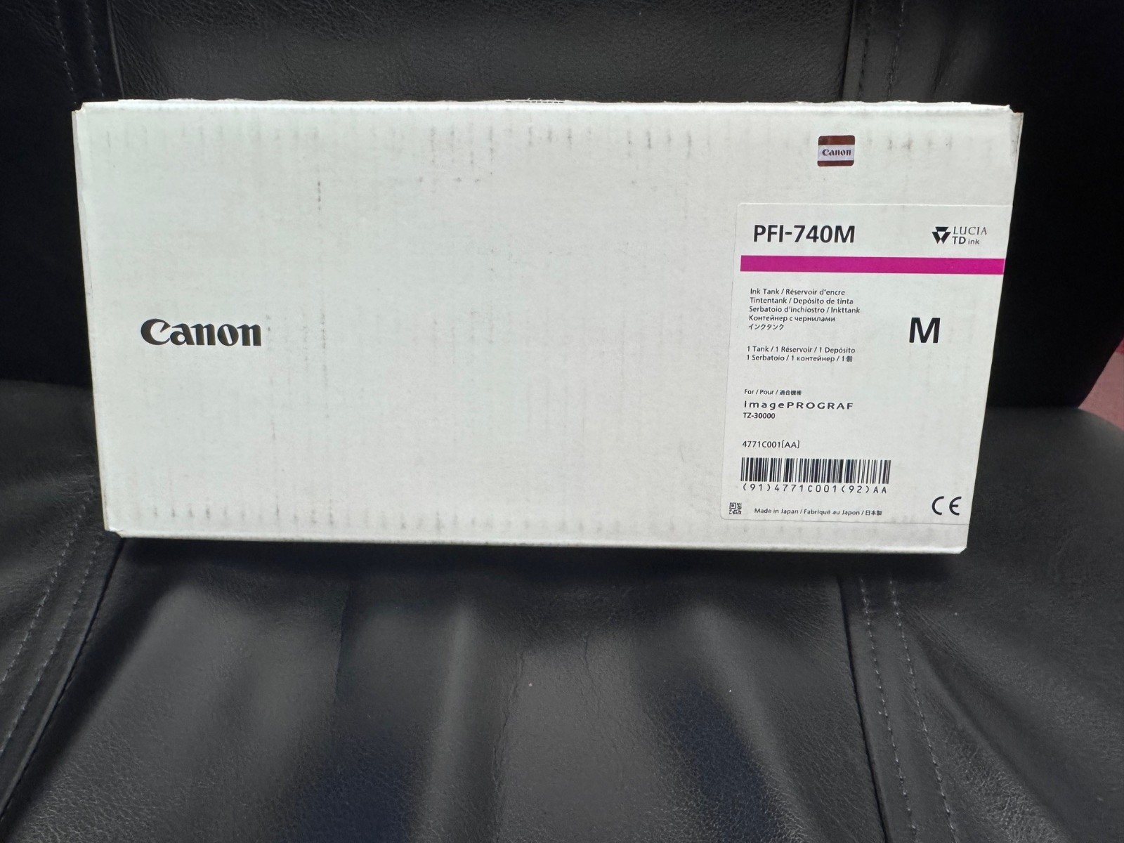 Canon PFI-740 Ink Ctg 4771C001, Magenta  BRAND NEW EXP. 04-2028