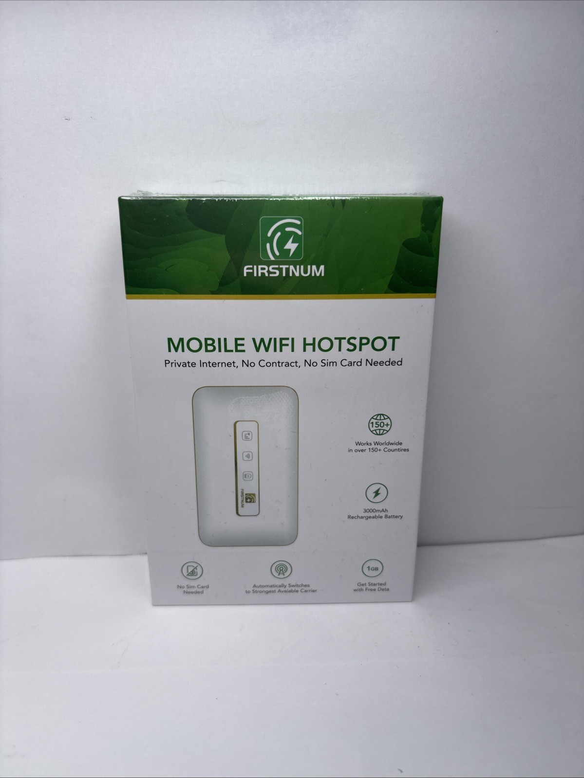 Mobile Hotspot, Portable WiFi Hotspot for Travel in 150+ Countries, 1 GB Free