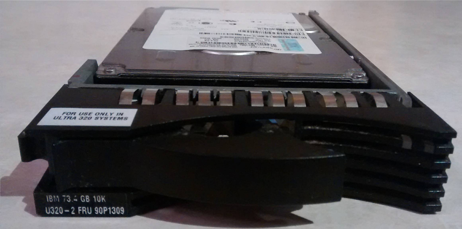 IBM 26K5152 90P1309 eServer 73.4GB SCSI 80pin SCA 10K Ultra320 Hard Drive & Tray