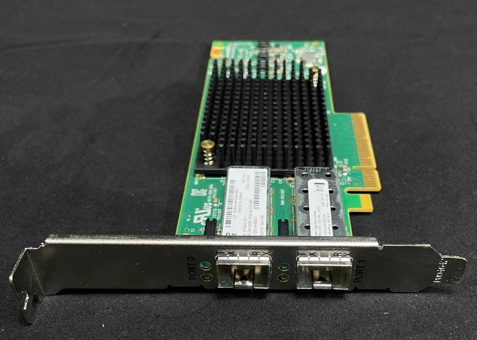 Hpe SN1200E 16Gb 2p Fc Hba Q0L14-63001 870002-001 - Same Day Shipping