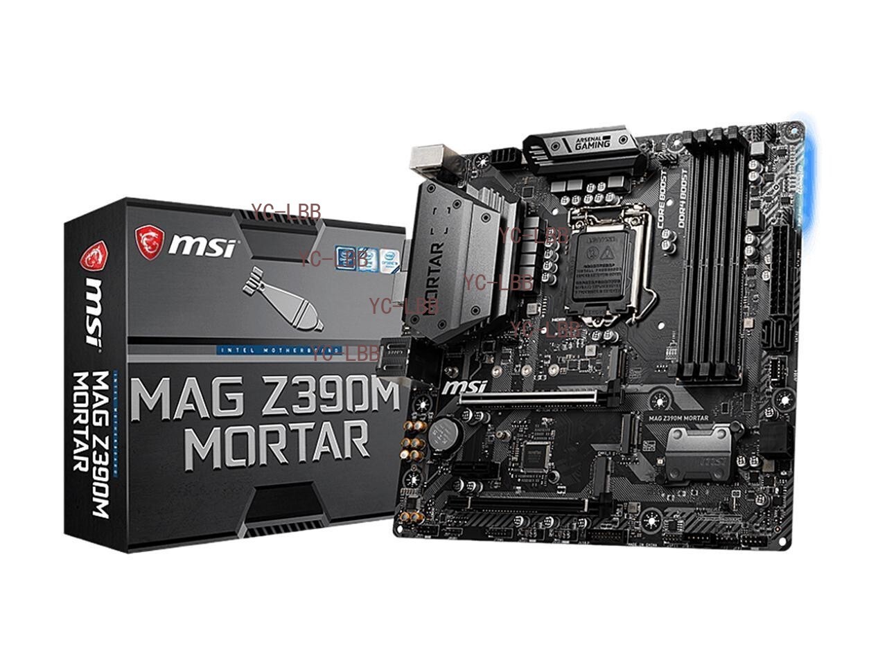 MSI MAG Z390M MORTAR Intel Z390 ATX Motherboard LGA 1151, Gaming Ready