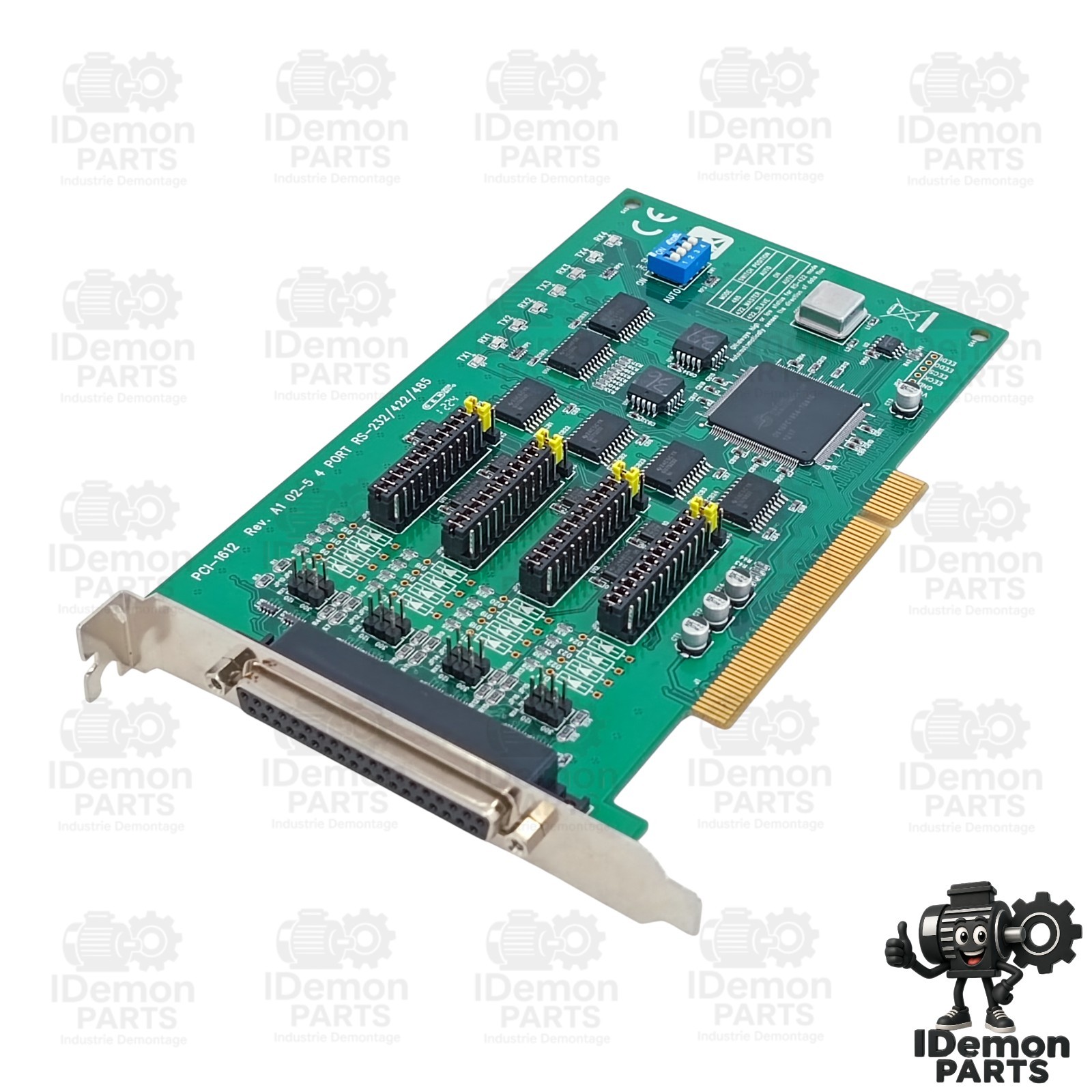 Advantech PCI-1612A 4x RS232 RS422 RS485 PCI Communication Card DB9 Kit