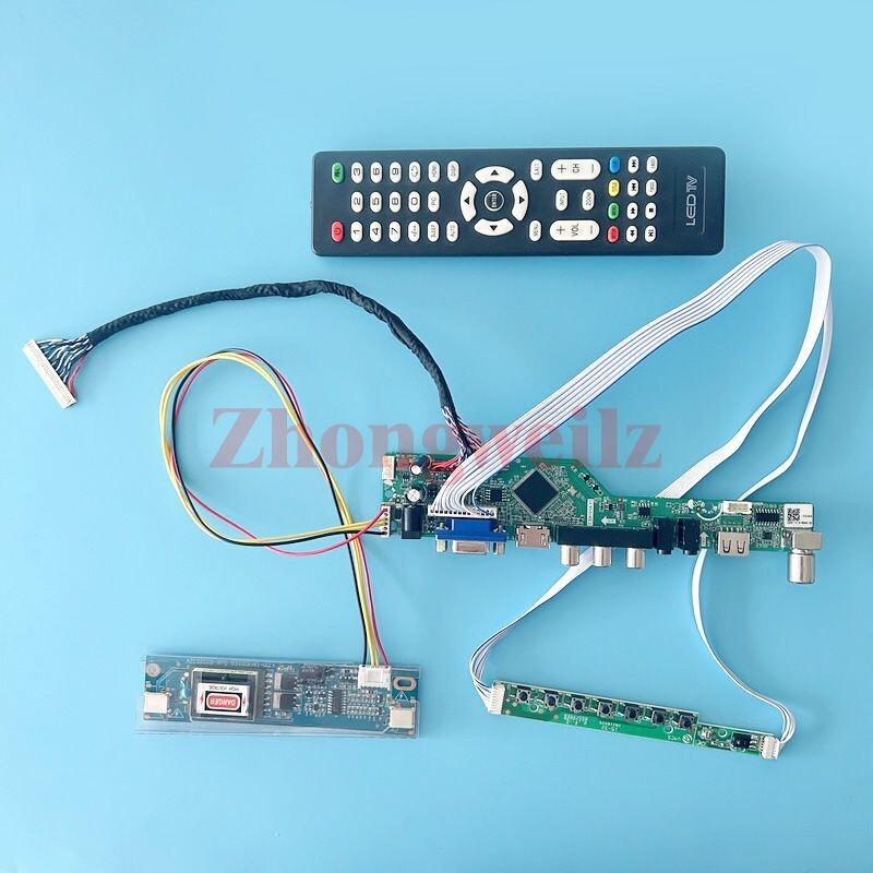 For LTM220MT05 1680x1050 30P LVDS 2CCFL USB AV VGA HDMI Controller Board DIY Kit
