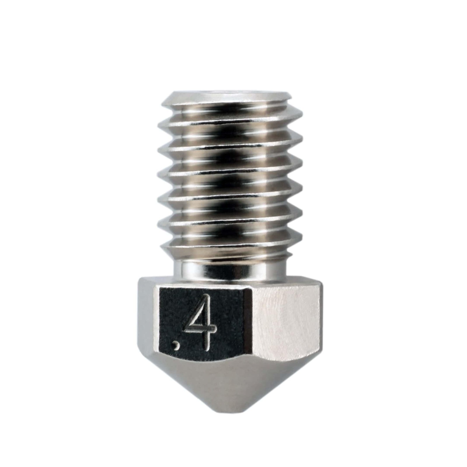 Microswiss Plated Wear Resistant Nozzle RepRap - M6 Thread 1.75mm V6 Compatib...