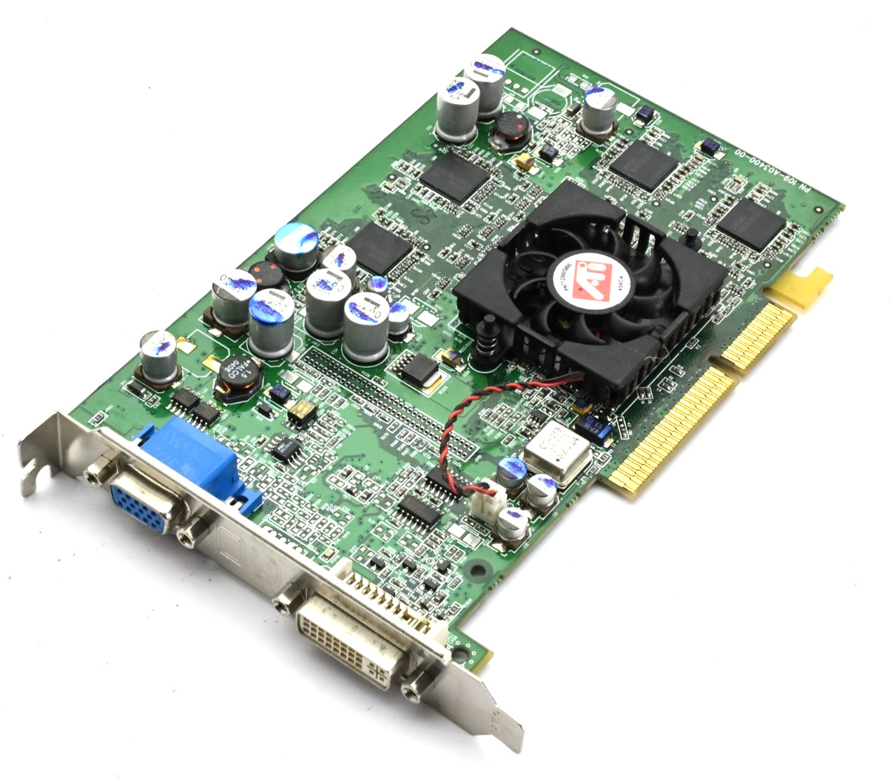 HP C8000 350971-002 351385-001 ATI FireGL 9600 AGP 128M Workstation Gaphics Card