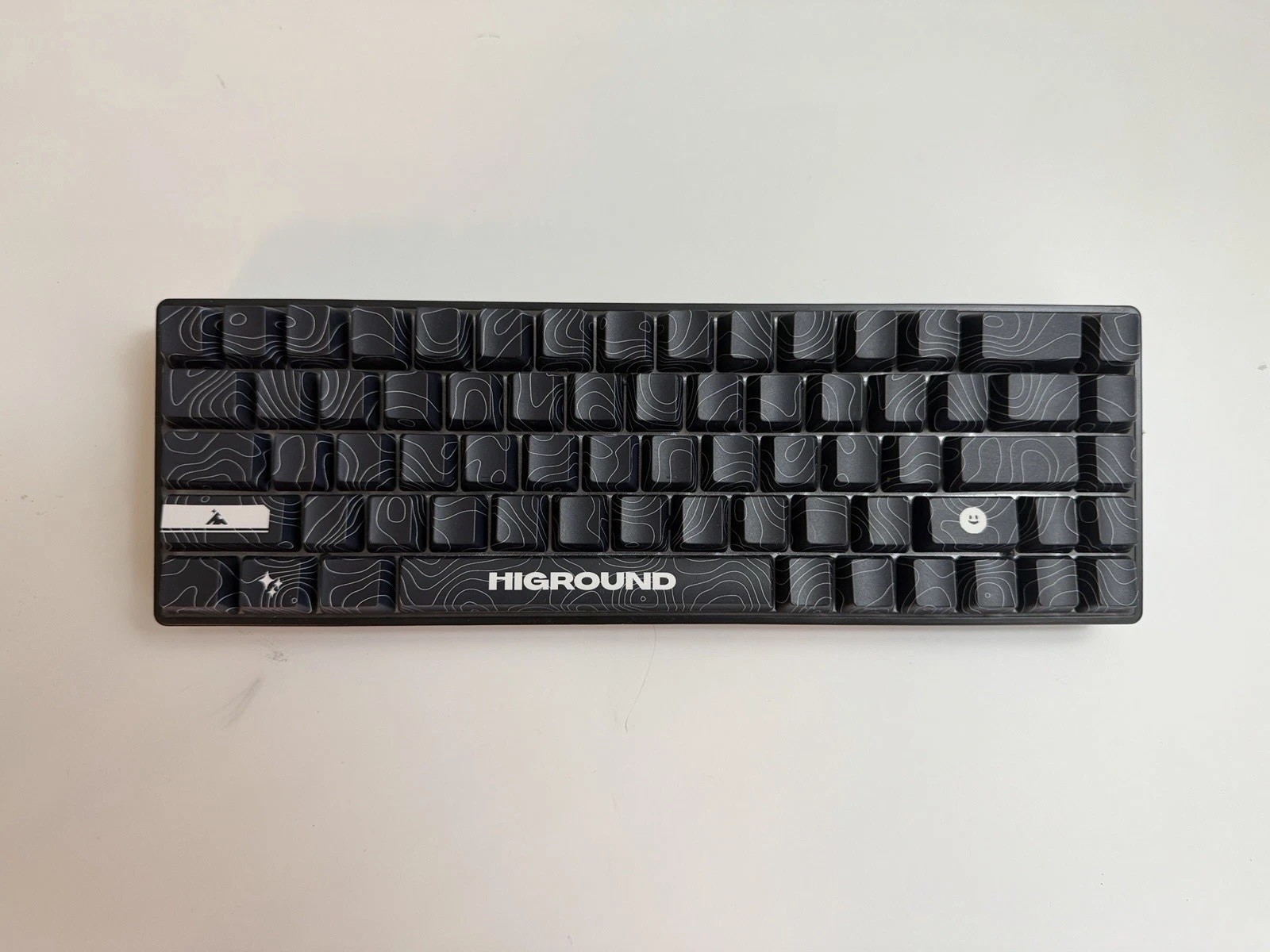 Higround Base Camp 65% Black Ice Edition Keyboard Excellent Condition