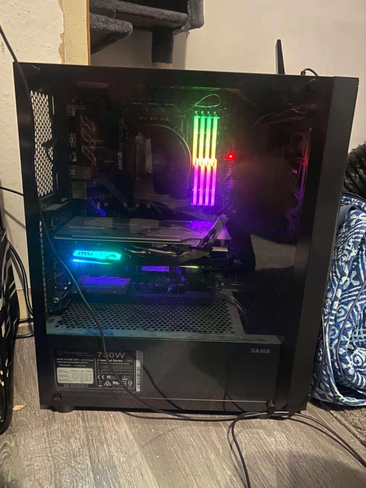 Custom RBG Gaming PC setup