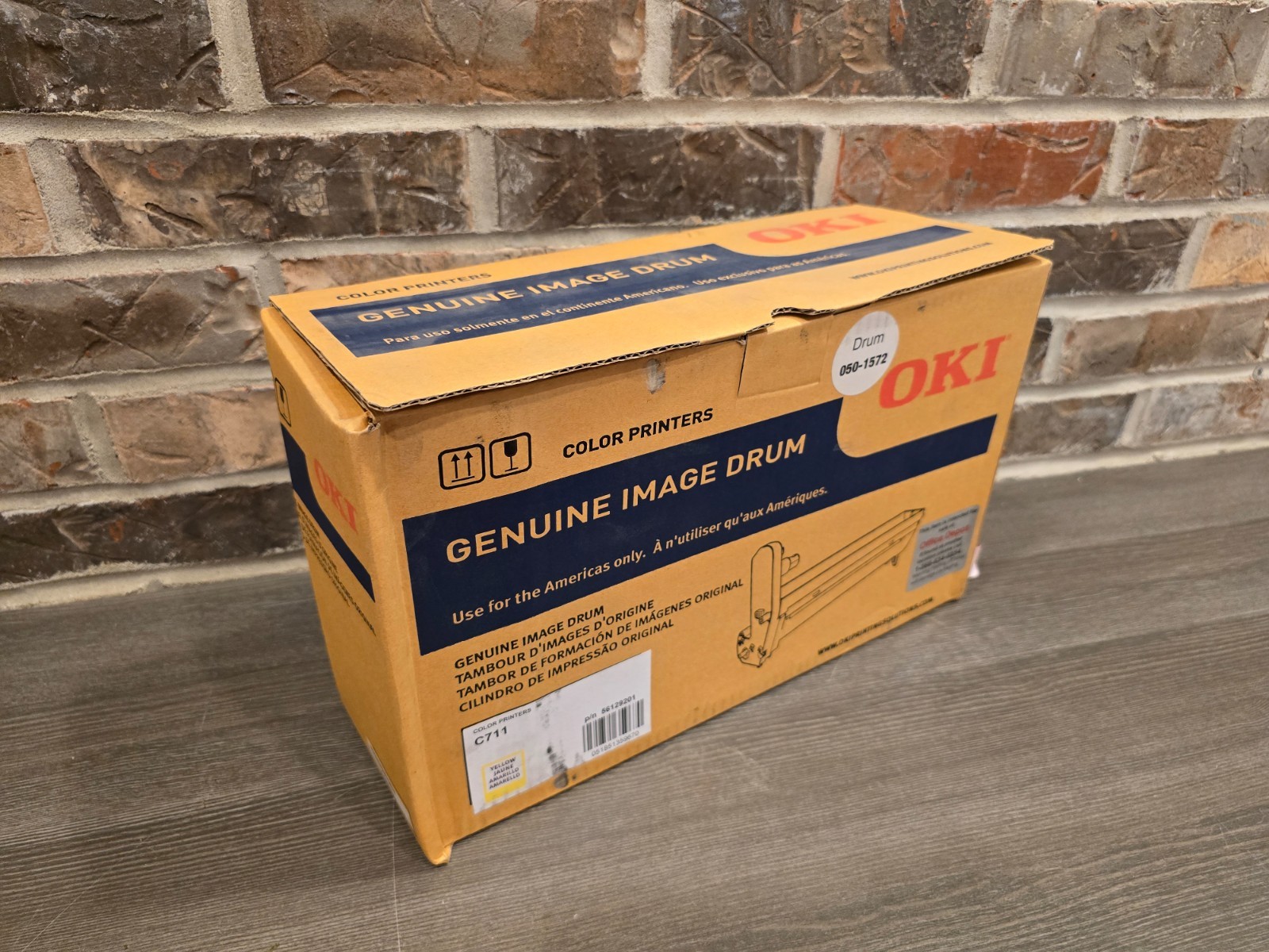 New Sealed OKI Genuine Image Drum 56129201 050-1572 C711 Yellow OKIDATA