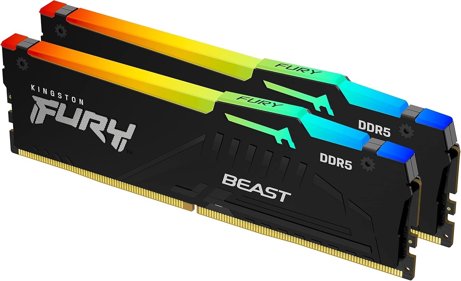 Kingston Fury Beast 32GB (2x16GB) 5600MT/s DDR5 Memory Kit (KF556C36BBEAK2-32)™
