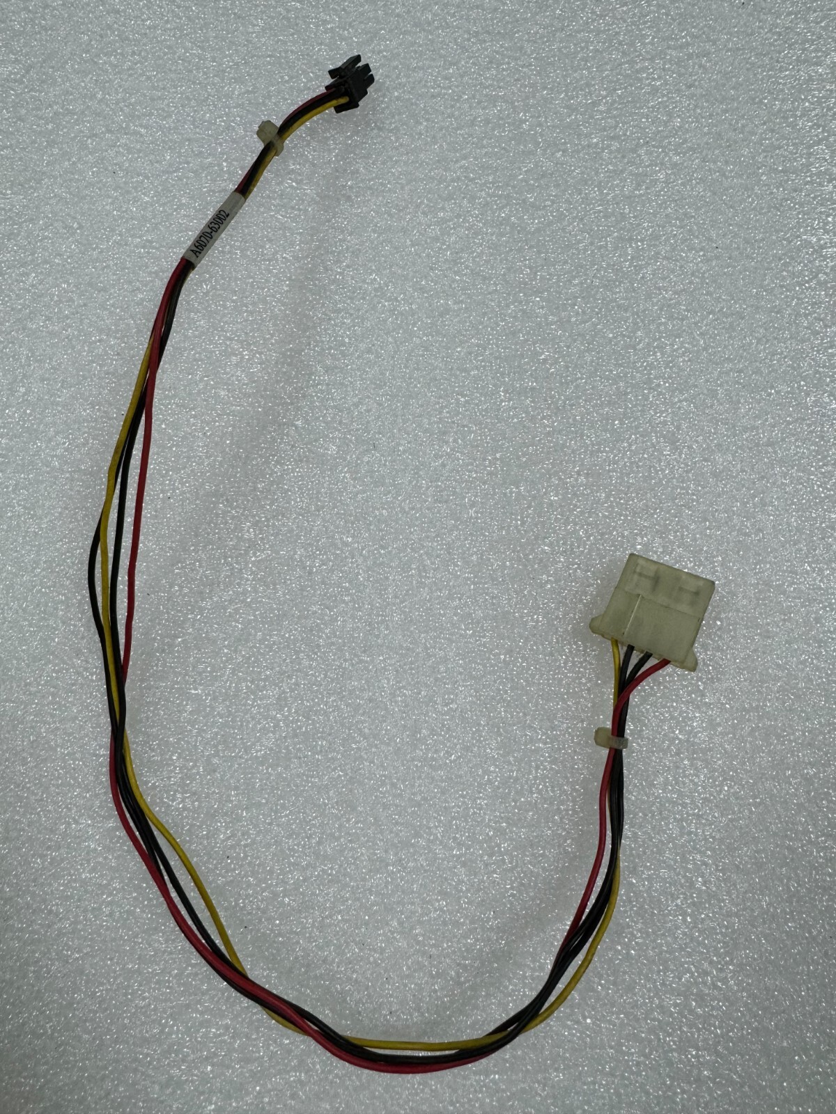 HP WORKSTATION MOLEX MOTHERBOARD A6070-63002 REV X1 B2600 Internal Power Cable.