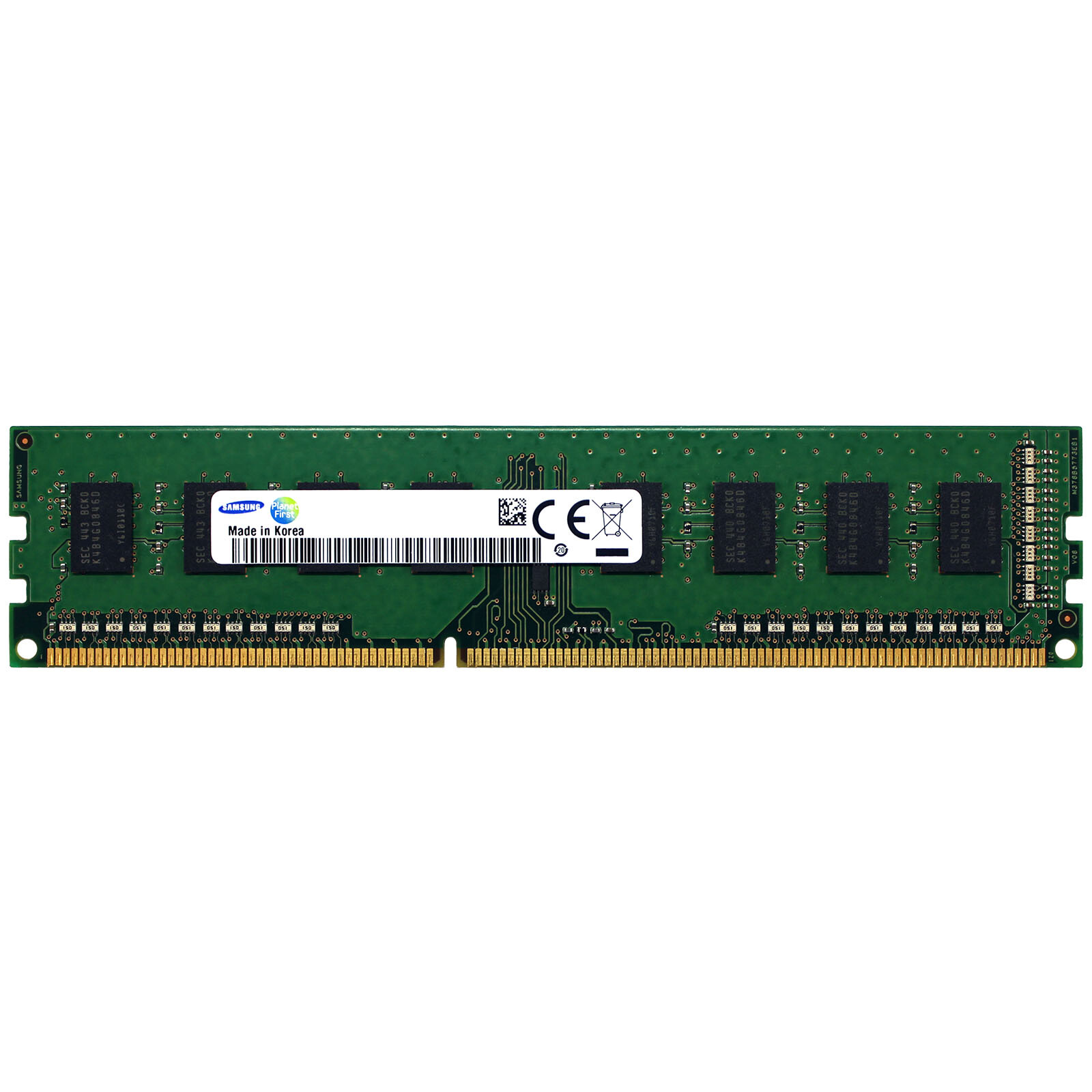 Samsung 4GB 1Rx8 PC3-12800U DDR3 1600 MHz 1.5V DIMM Desktop Memory RAM 1x 4GB