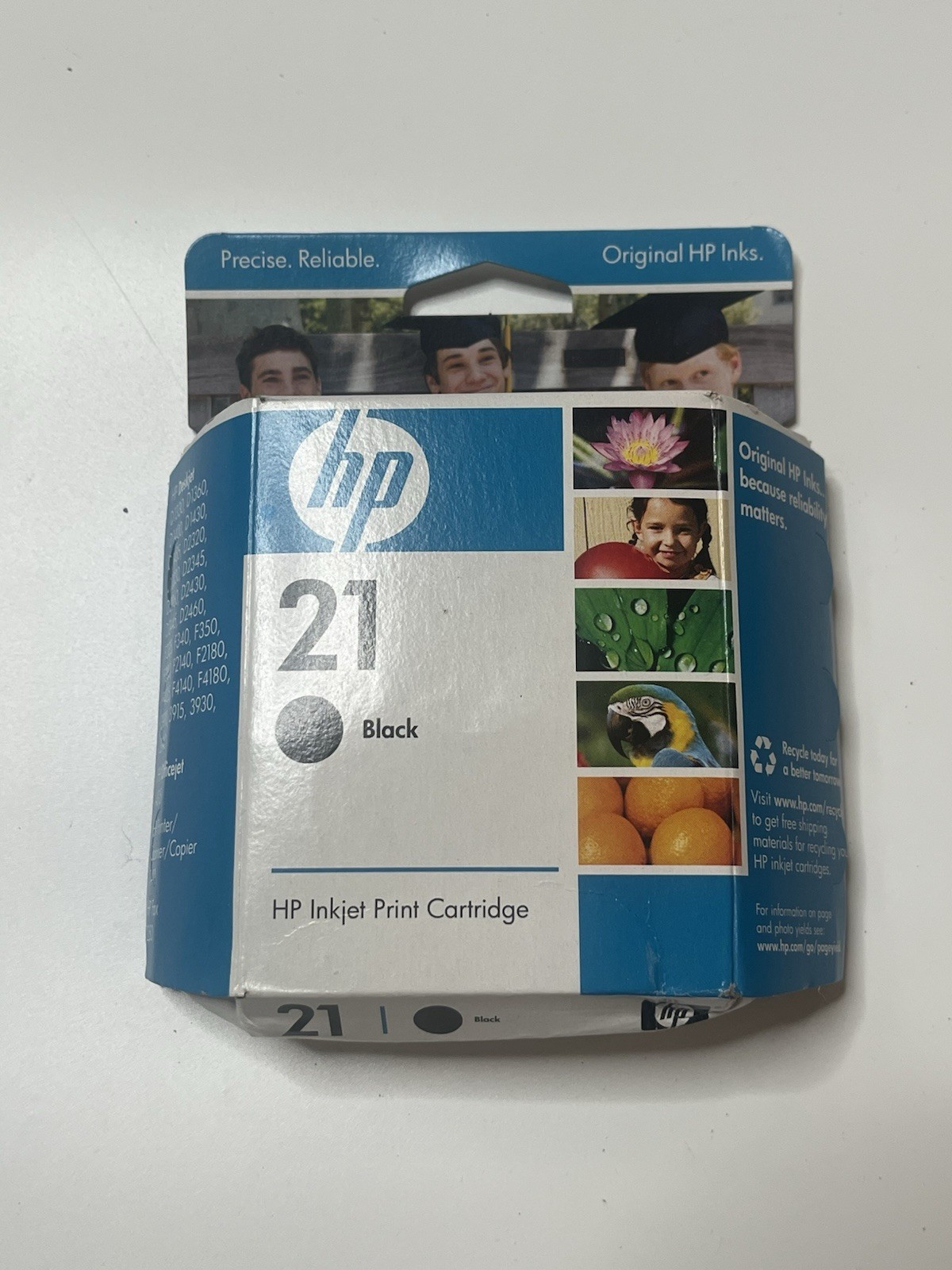 HP 21 Black Ink Cartridge C9351AN New Authentic Sealed Exp march / 2010