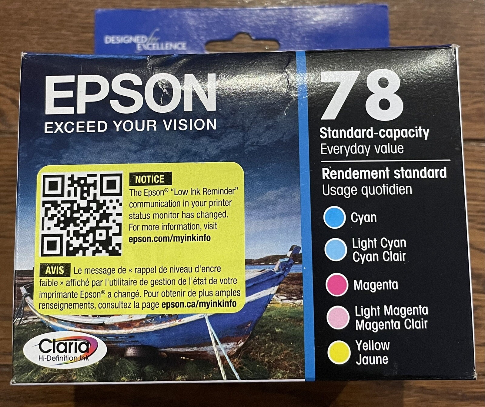 Epson T078920 Claria Hi-Definition 78 Standard-capacity Inkjet Cartridge 2024exp
