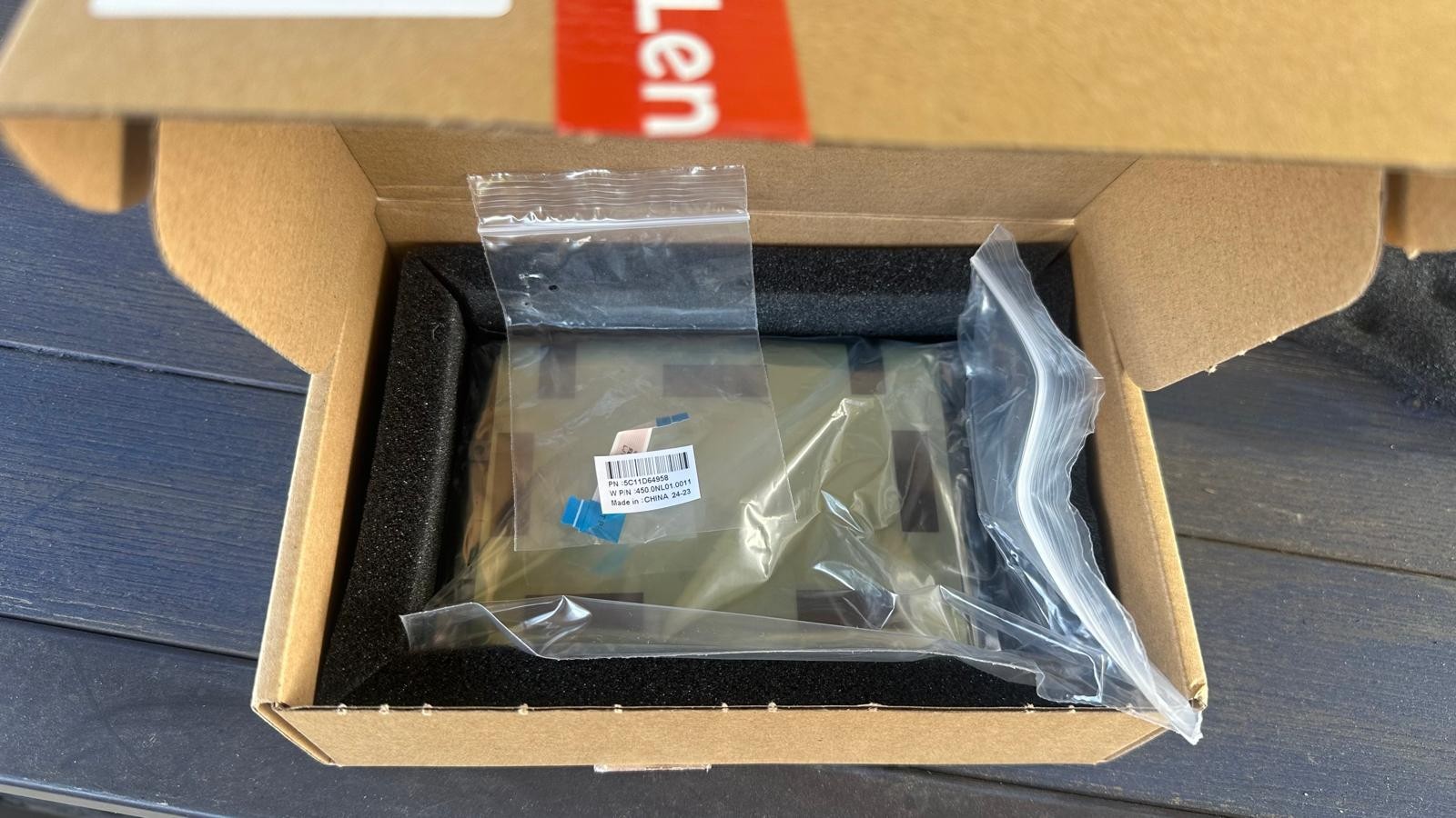 Genuine Lenovo ThinkPad P1 Gen 4 Touchpad 5M11B95874 + Ribbon Cable 5C11D64958
