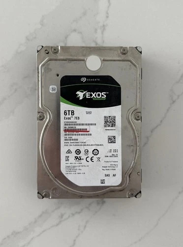 Seagate Exos 7E8 6TB 3.5" Enterprise SAS 12Gb/s HDD ST6000NM0095 7200RPM