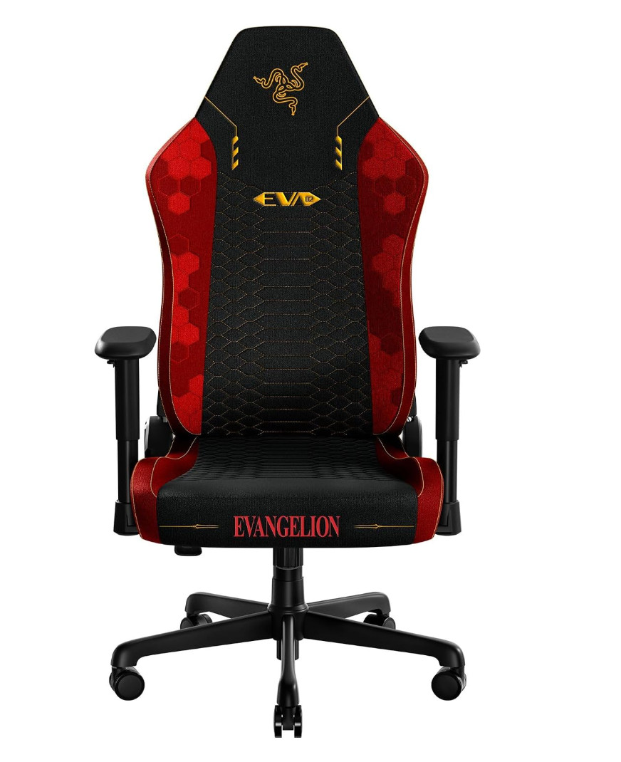 Razer Iskur V2 EVANGELION EVA-02 Edition Gaming Chair Asuka Limited Model New