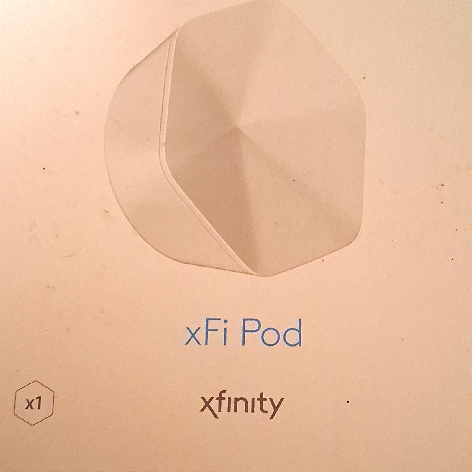 Xfinity xFi Pod Wi-Fi Extender Mesh Pod Extender 1-Pack White