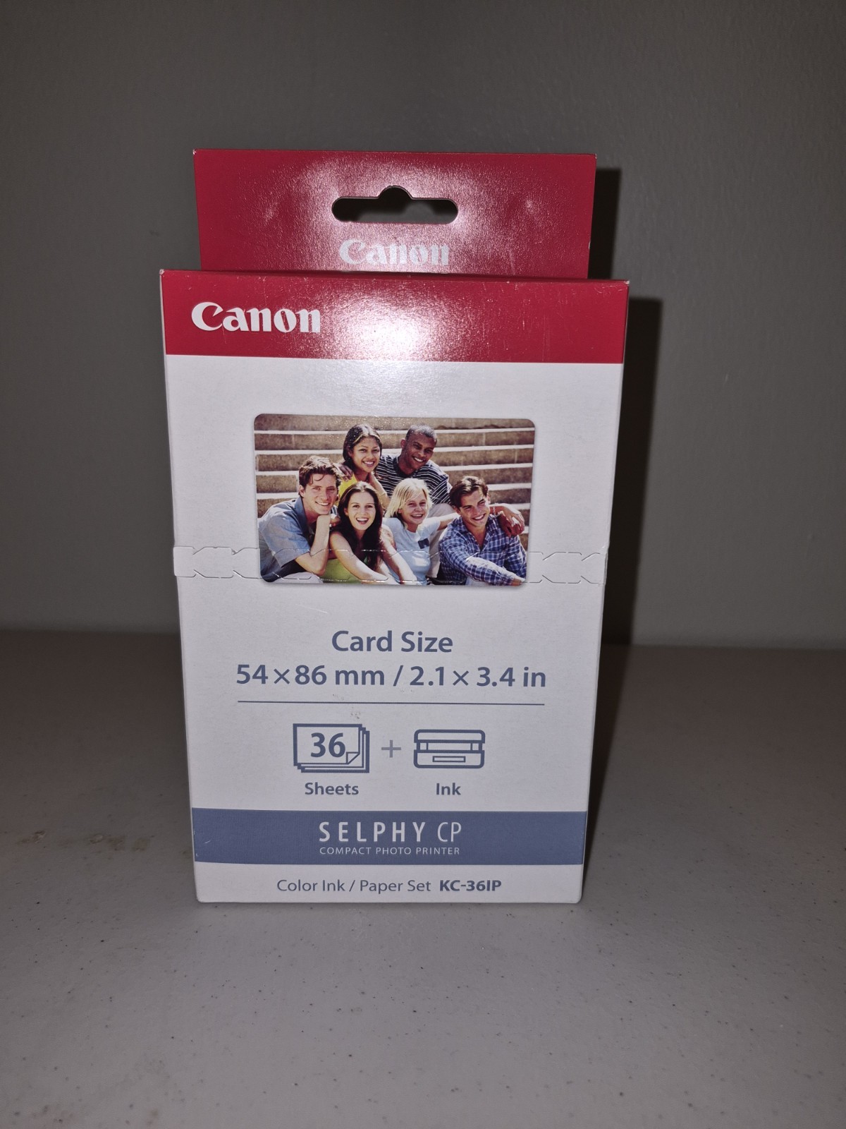 Canon KC-36IP Thermal Transfer (7739a001) 36 Sheets Plus Ink Included 