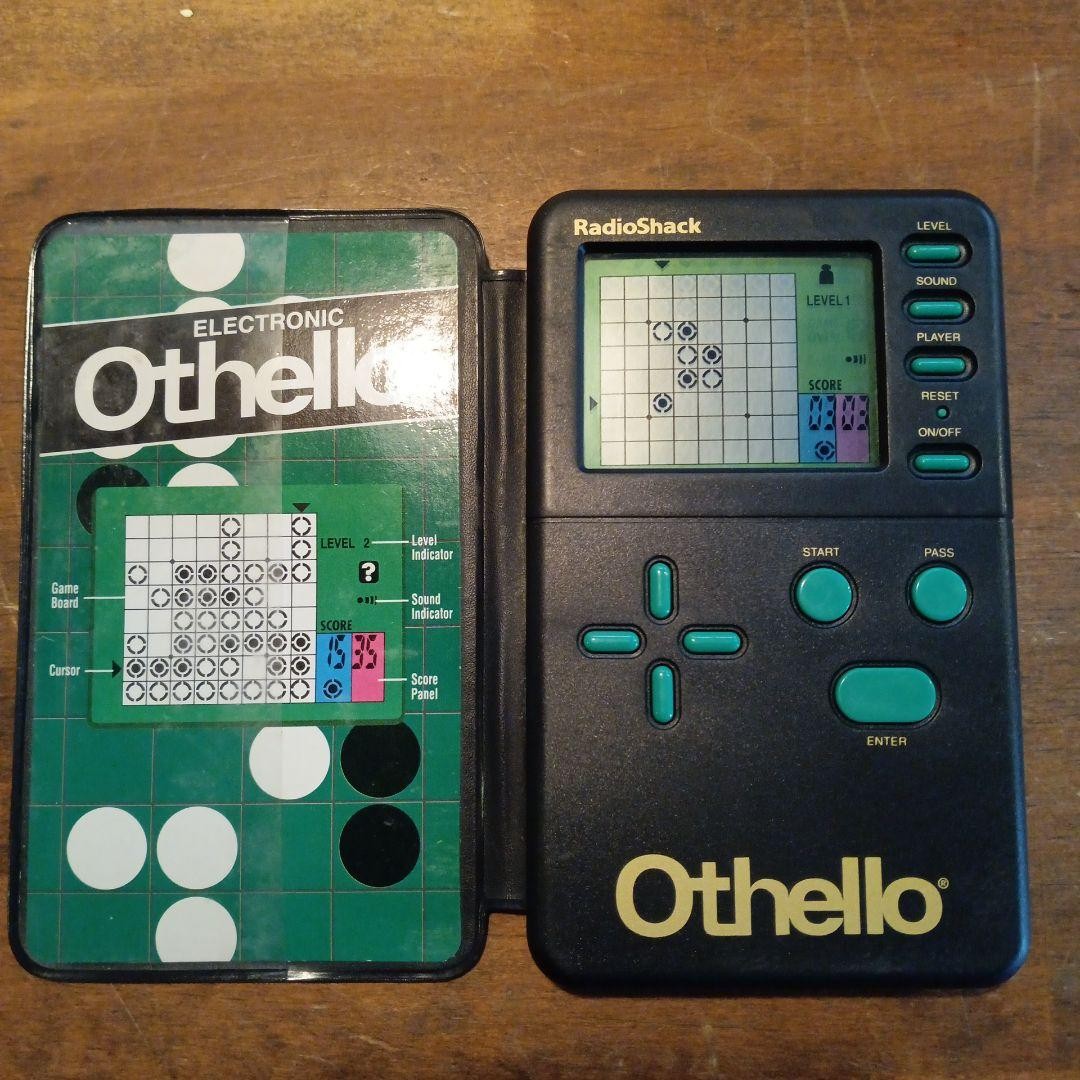 RadioShack Pocket Othello Game Vintage Electronic Board Game Tested