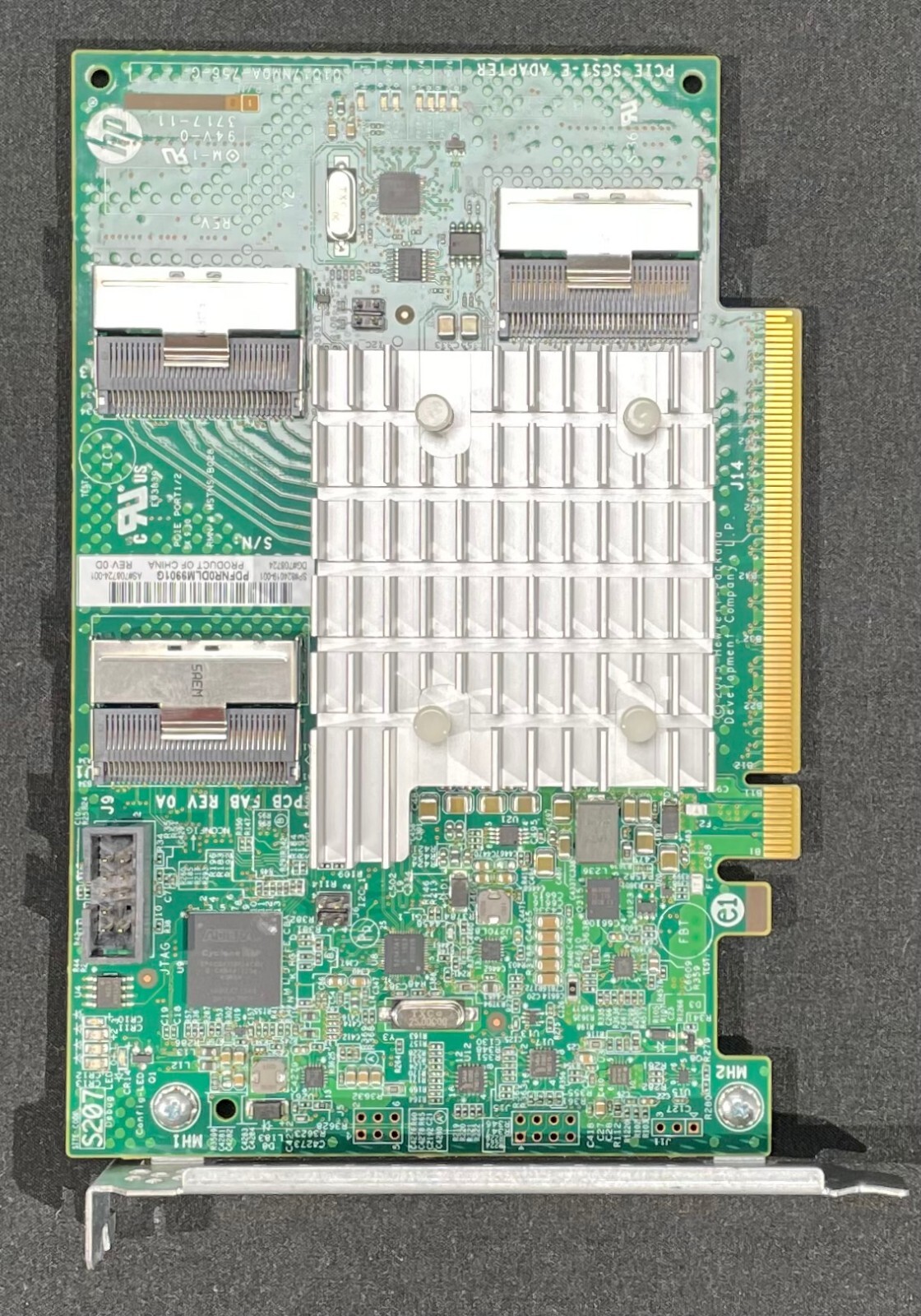 HP 824019-001  U.2 NVMe 3-Port PCI-E Bridge RAID Controller Card - Fast Shipping