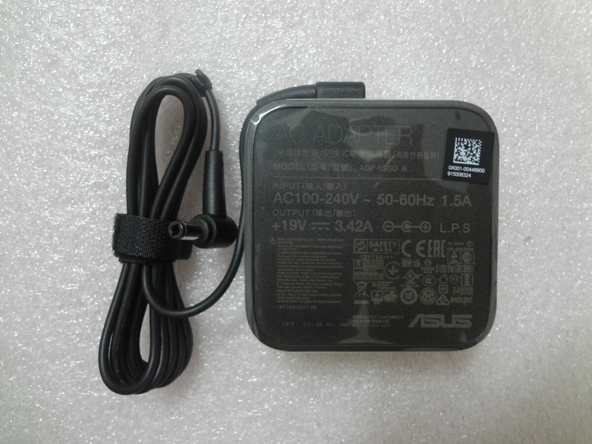 For ASUS Mini PC PL64 19V 3.42A ADP-65GD B 5.5mm 65W AC Adapter 100%Original NEW