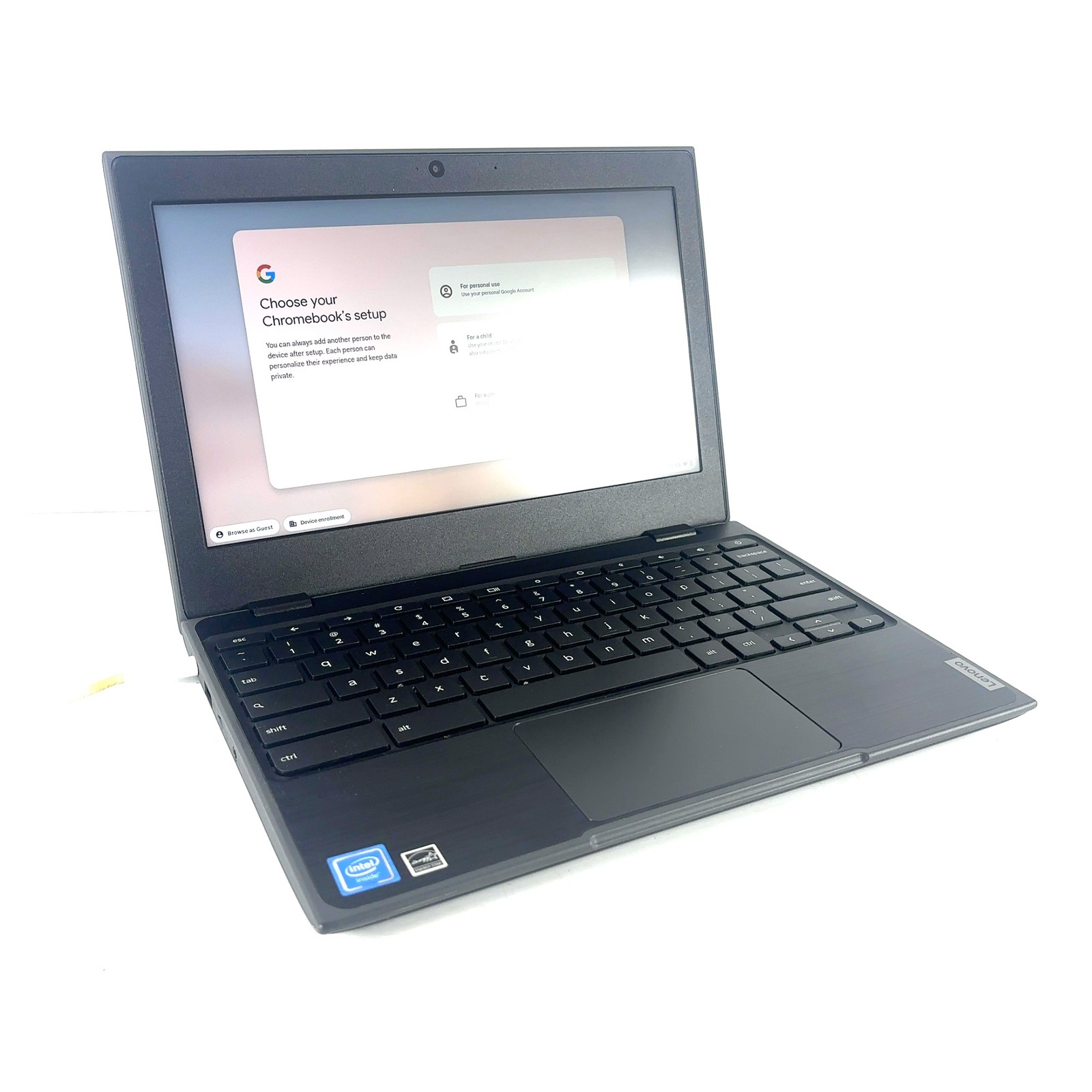Lenovo 100e 2nd Gen 11.6" HD 1.1GHz Celeron 4GB RAM 32GB eMMC Intel UHD 600