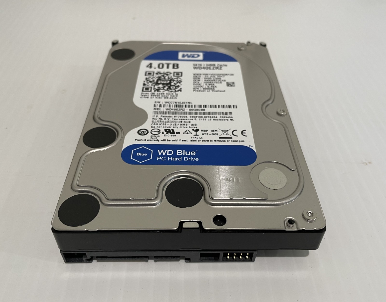 WD Blue 4TB 3.5" SATA Hard Disk Drive HDD WD40EZRZ