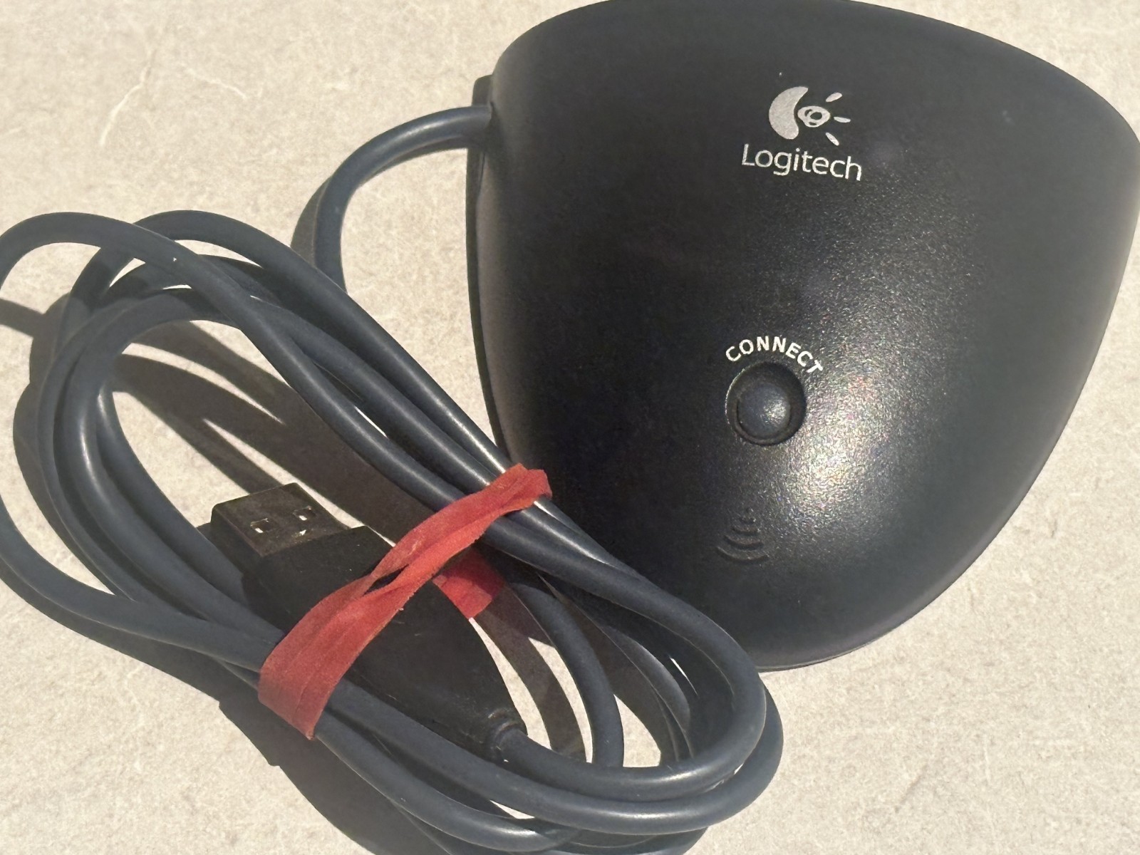 EC. LOGITECH C-BL4-MSE Fast RF Cordless Mouse Receiver *** PART ONLY *** -(USED)